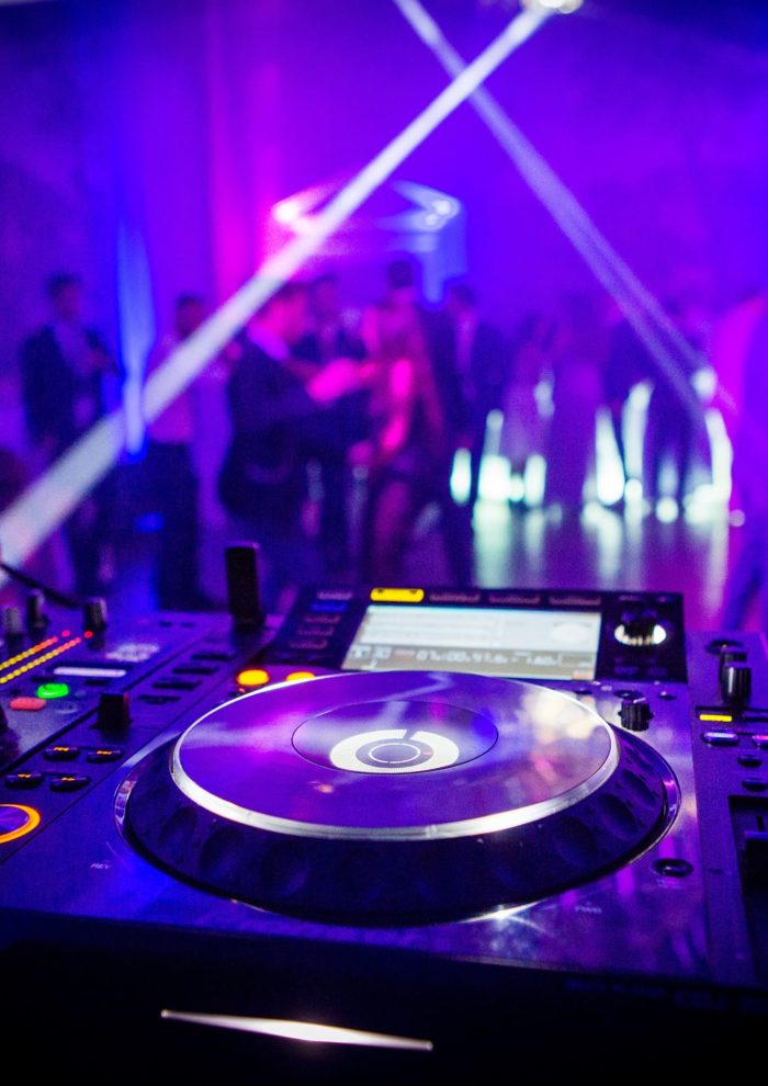 RAVA service audio per dance floor