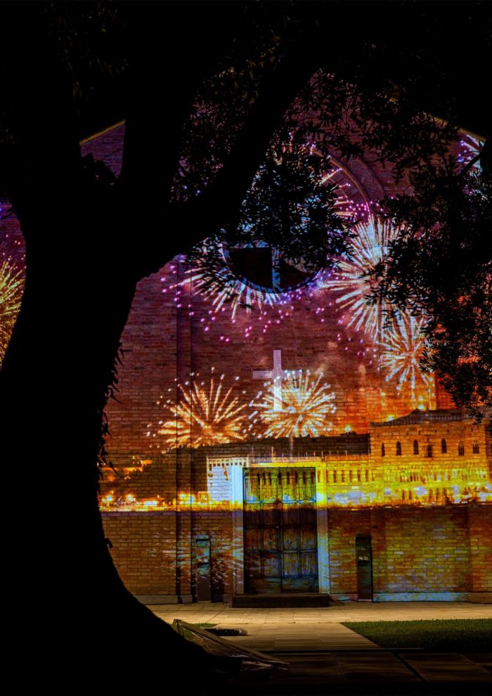 RAVA video mapping per eventi